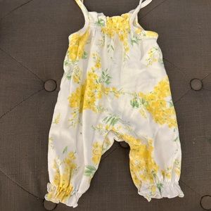 Yellow Baby Romper